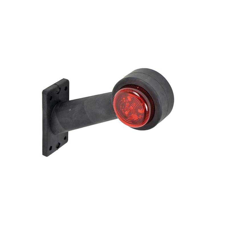 Carpoint LED Begrenzungsleuchte Rechts 60° Rot/Weiß 150mm von Carpoint