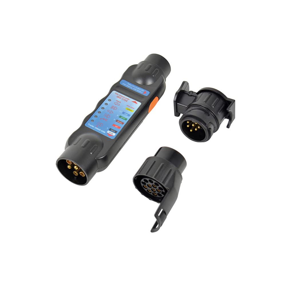 Carpoint 0438120 3-in-1-Testset für Anhängerbeleuchtung mit 2 Adaptors von Carpoint