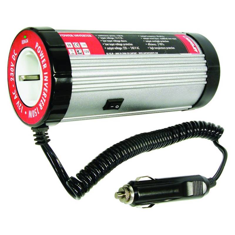 Carpoint 0510330 Netzteil 12V>230V, 150 Dosenformat von Carpoint