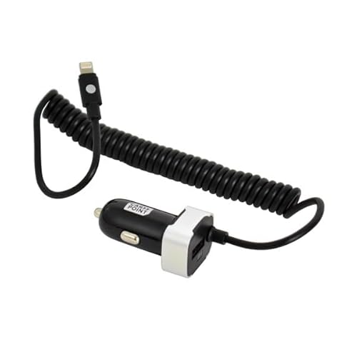 Carpoint Autoladegerät 12V / 24V einzeln USB 2.4A -0517029 von Carpoint