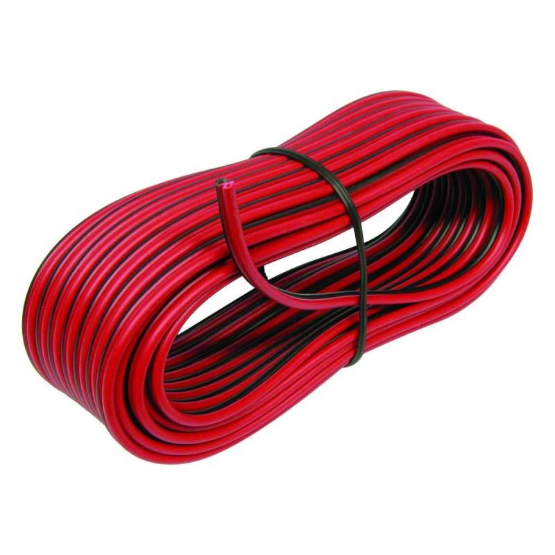 Carpoint 0810598 Lautsprecherkabel 2 x 0.75 mm 10m schwarz/rot von Carpoint