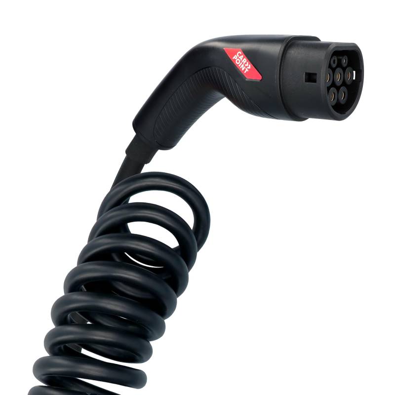 Carpoint Elektrofahrzeug Spiral Ladekabel Typ2>2 16A 1ph 6 M von Carpoint