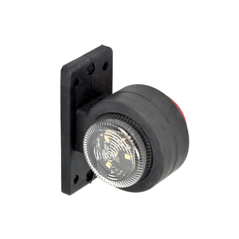 Carpoint LED Begrenzungsleuchte Links Rot/Weiß 72mm von Carpoint