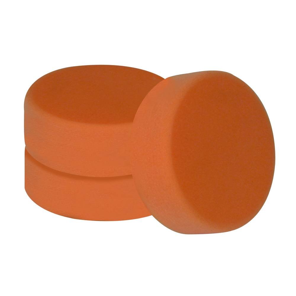 Carpoint Satz Polierschwammen 150mm Orange/Soft, 3-Stück von Carpoint