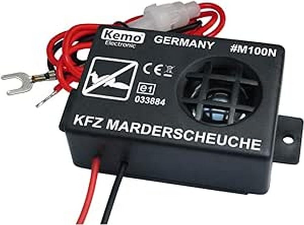 Kemo KFZ Ultraschall Marderscheuche M100N zur Verwendung im Kfz, in Häusern und auf Dachböden von Carpoint