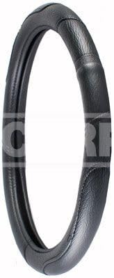 Carpriss 79323303 Lenkradhülle, Durchmesser 44-46 cm, Schwarz von Carpriss