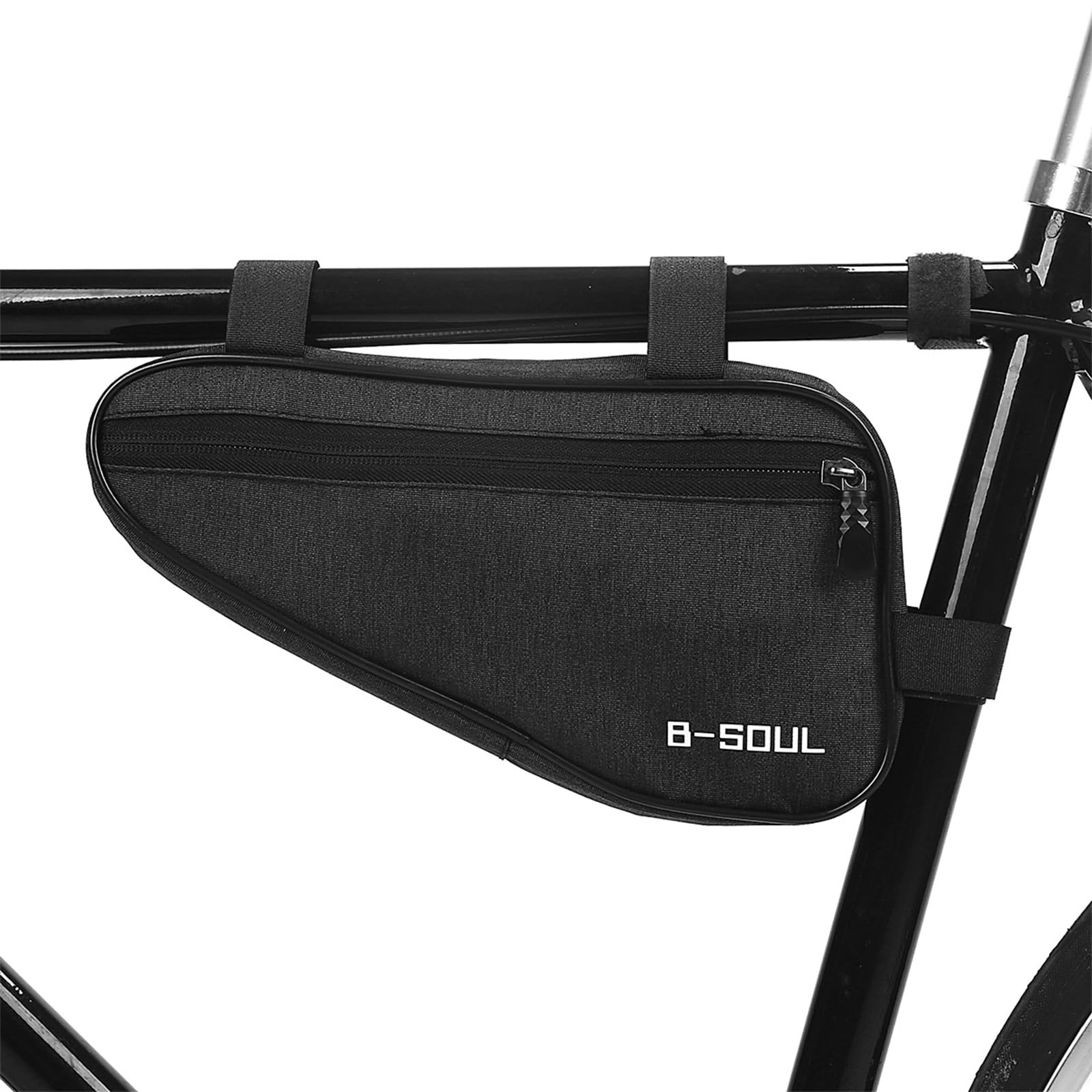 Carreneu Schwarze Fahrradrahmentasche,Fahrradtasche Rahmen,Rahmentasche Fahrrad,Fahrrad Rahmentasche,Rahmentasche,Fahrradtasche Rahmentasche,Rahmentaschen,Tasche Fahrrad. von Carreneu