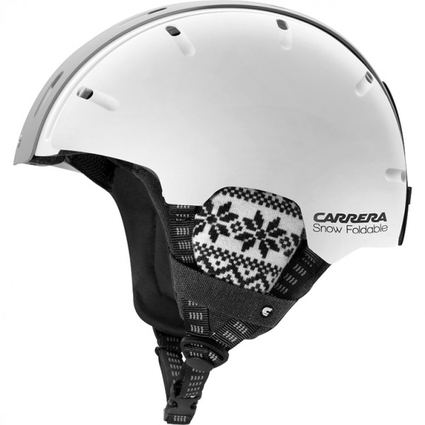 Carrera Skihelm Foldable Snow weiß von Carrera