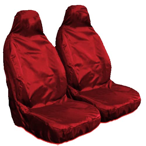 Carseatcover-UK REDWPPAIR01 Sitzauflage Auto Sitzbezüge von Carseatcover-UK