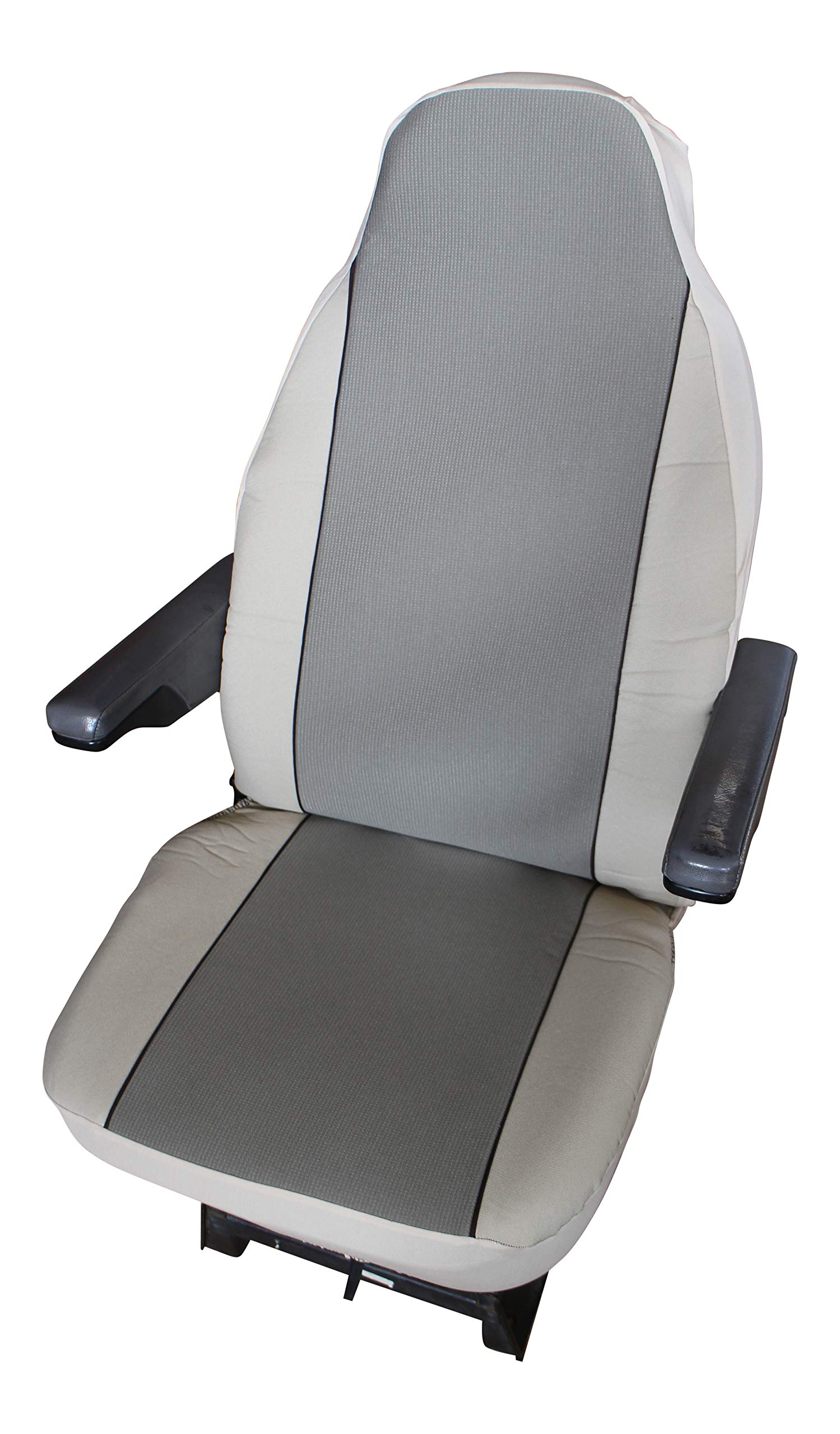 Carseatcover-UK Wohnmobil-Sitzbezüge, universelle Passform, 10 Stoffe, Olivbeige von Carseatcover-UK