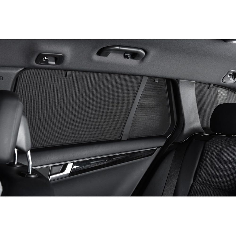 CAR SHADES Satz (Hintertüren) kompatibel mit BMW 3er G20 Limousine 2019- (4-teilig), Schwarz von CAR SHADES