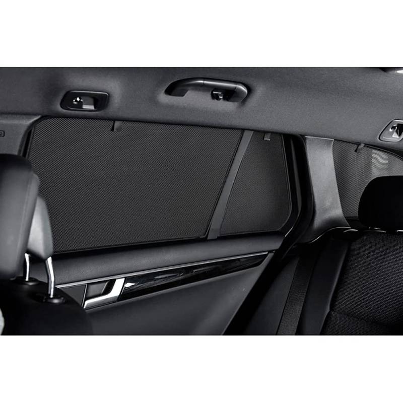 Satz Car Shades (Hintertüren) kompatibel mit Citroen Berlingo Multispace 2009- / Peugeot Partner Multispace 2008- (2-teilig) von CAR SHADES