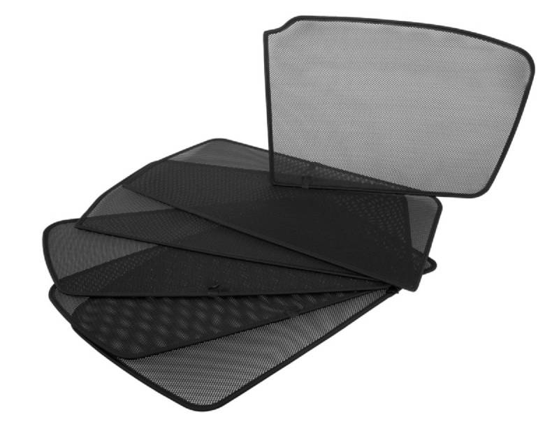 Fahrzeugspezifische Sonnenschutz Blenden passend für Seat Leon ST (Kombi) ab 11/2013-3/2020 Komplett-Set AZ17002307 von Car Shades