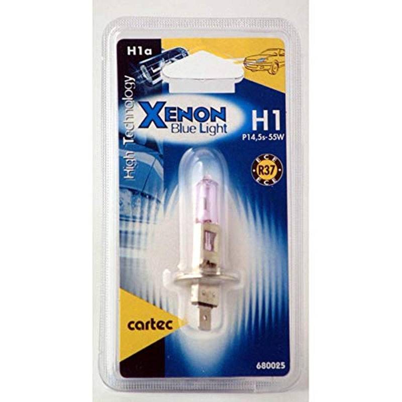 Cartec 680025 XENON Blue Light 1 H1, 12 V, 55 W von Cartec