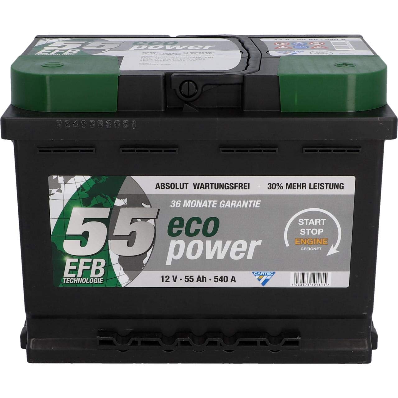 Cartec EcoPower Batterie EFB Parent (85 Ah, 800 A) von Cartec