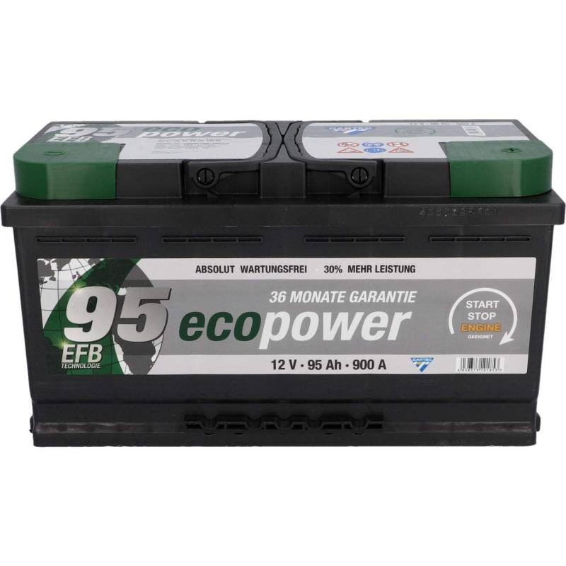 Cartec EcoPower Batterie EFB Parent (95 Ah, 850 A) von Cartec