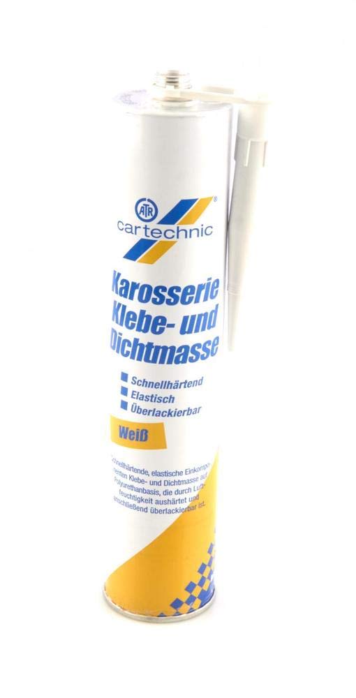 Cartechnic Karosserie Klebe- und Dichtmasse Farbe WeiÃŸ 310ml von Cartechnic