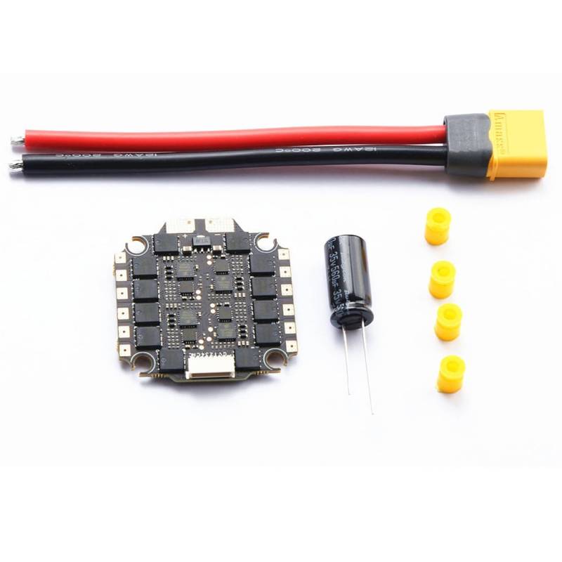 2-6S Tracker 50A V2 4-in-1 Brushless ESC Drive Signal Support DShot300-600/Multisshot/Oneshot/PMW für RC FPV Racing Drohne Quadcopter DIY Teile von Caruner