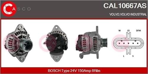 CASCO CAL10667AS Lichtmaschine Volvo von Casco