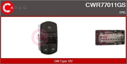 CASCO CWR77011GS Fensterheberschalter Gm von Casco