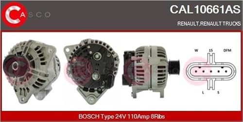 Casco Sando CAL10661AS Lichtmaschine Renault Trucks von Casco