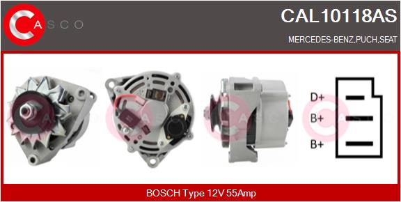 Generator Casco CAL10118AS von Casco