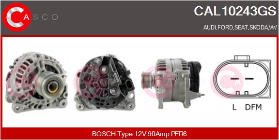 Generator Casco CAL10243GS von Casco