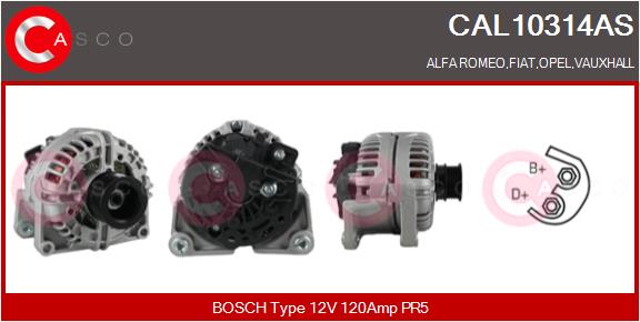 Generator Casco CAL10314AS von Casco