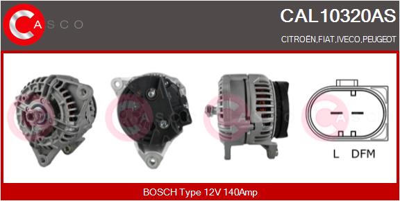 Generator Casco CAL10320AS von Casco