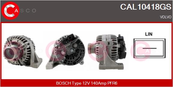 Generator Casco CAL10418GS von Casco