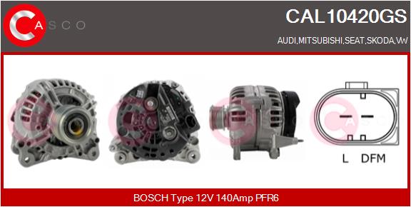 Generator Casco CAL10420GS von Casco