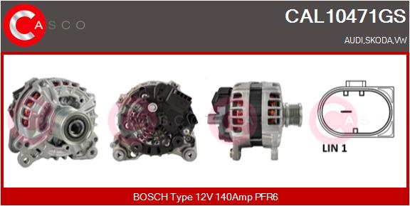 Generator Casco CAL10471GS von Casco