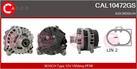 Generator Casco CAL10472GS von Casco