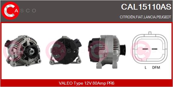 Generator Casco CAL15110AS von Casco