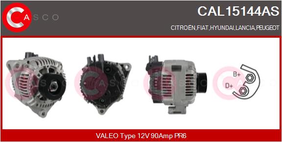 Generator Casco CAL15144AS von Casco