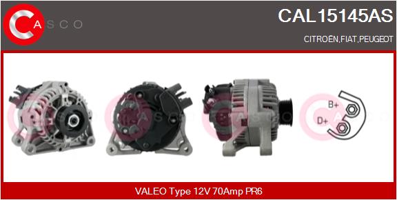 Generator Casco CAL15145AS von Casco