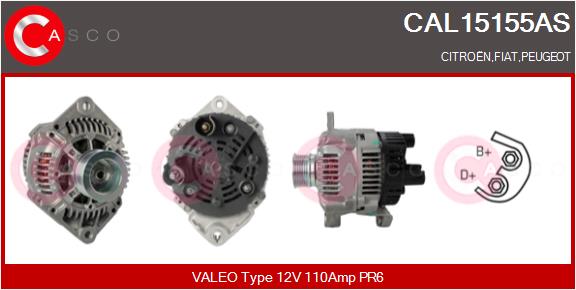 Generator Casco CAL15155AS von Casco