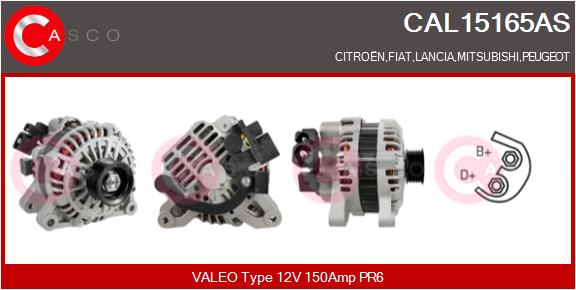 Generator Casco CAL15165AS von Casco