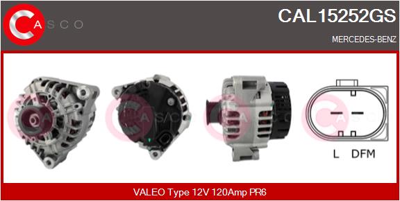 Generator Casco CAL15252GS von Casco