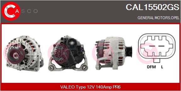 Generator Casco CAL15502GS von Casco