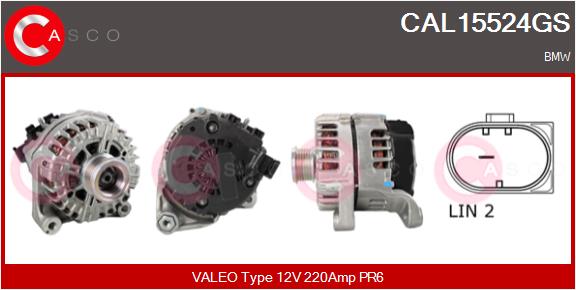 Generator Casco CAL15524GS von Casco