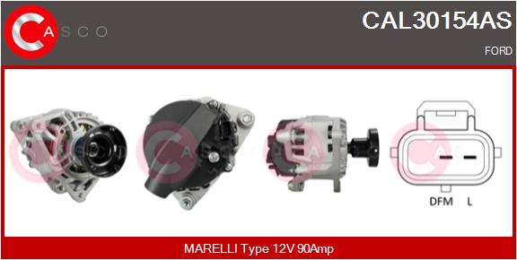 Generator Casco CAL30154AS von Casco