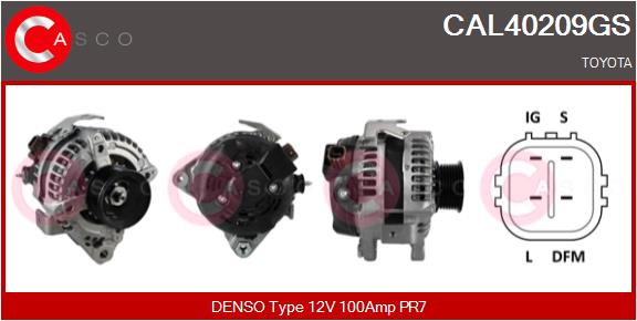 Generator Casco CAL40209GS von Casco