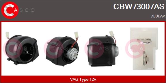 Innenraumgebläse Casco CBW73007AS von Casco