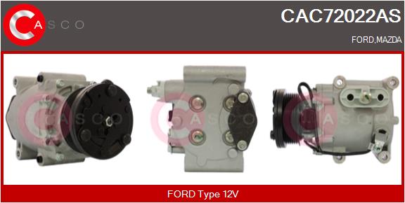 Kompressor, Klimaanlage Casco CAC72022AS von Casco