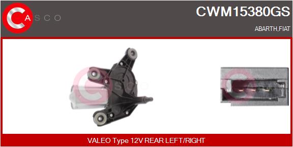 Wischermotor hinten Casco CWM15380GS von Casco