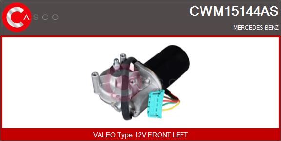 Wischermotor vorne Casco CWM15144AS von Casco