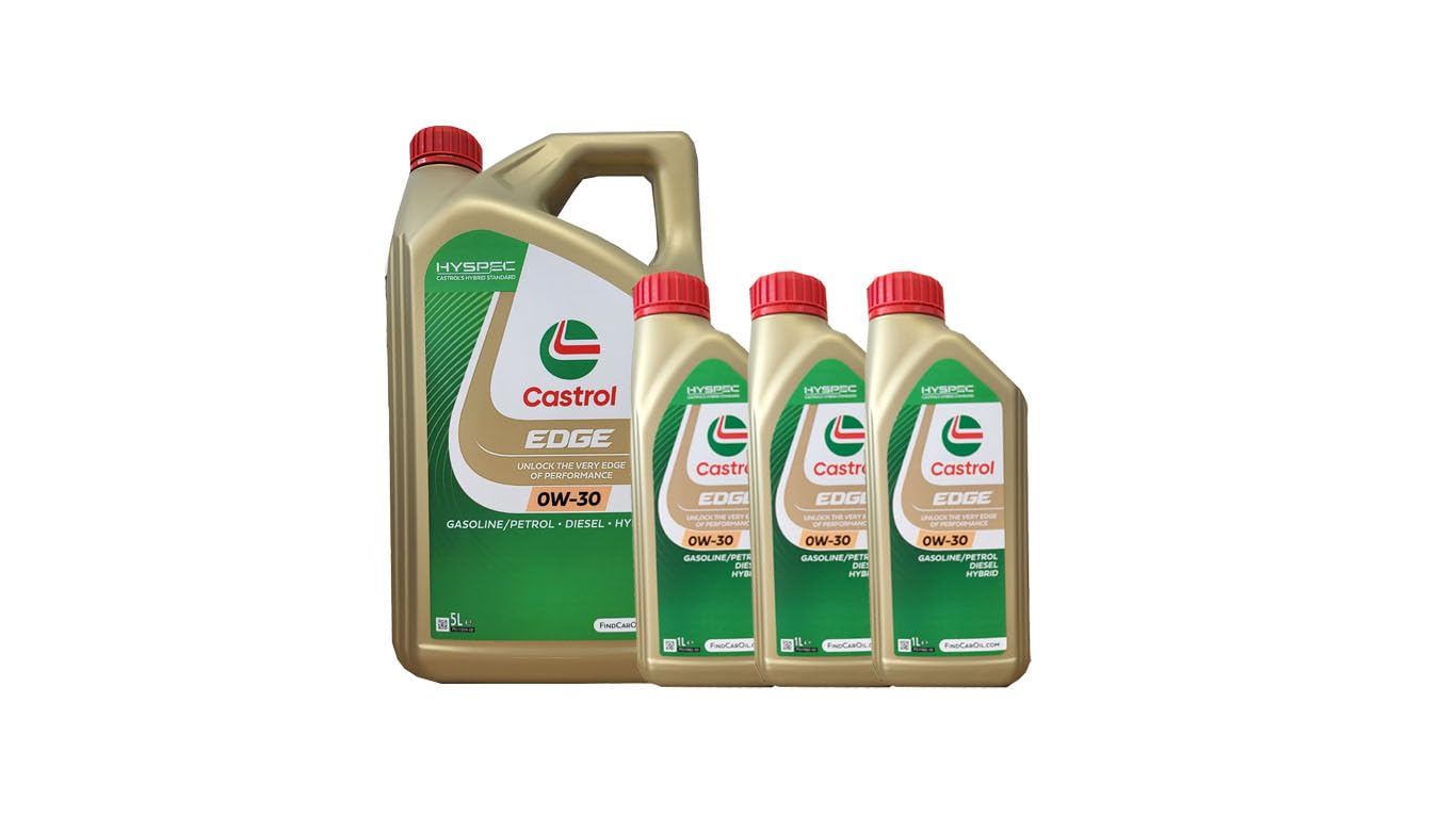 Motorenöl 0W-30 Edge Titanium FST [8 L] von Castrol (SET1533DD8L) Öl Schmierung Motorenöl von Castrol Bundle