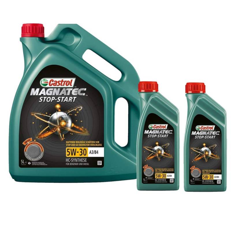 Motorenöl 5W-30 Magnatec Stop Start A3/B4 [7 L] Castrol SET159BBC7L Öl Schmierung von Castrol Bundle