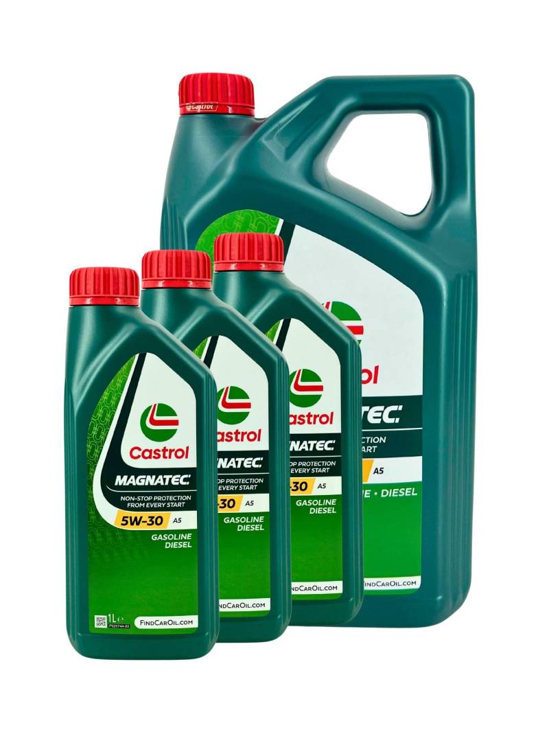 Motorenöl 5W-30 Magnatec Stop Start A5 [8 L] Castrol SET159A608L Öl Schmierung von Castrol Bundle